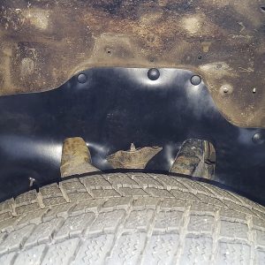 Комплект офроудних пильників моторного відсіку з набором кліпс для Toyota 4Runner 130 (1989-1995)