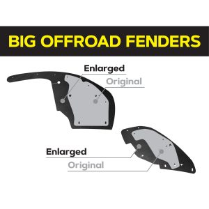 Комплект посиленого брудозахисту моторного відсіку з набором кліпс для Mitsubishi L200 (2005-2014)