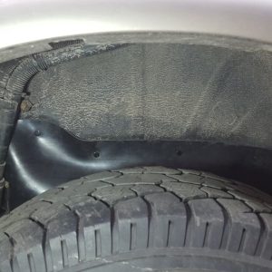 Комплект офроудних пильників задньої арки з набором кліпс для Mitsubishi Pajero Sport G1 (1998-2008)