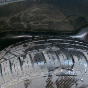 Комплект офроудних пильників задньої арки з набором кліпс для Mitsubishi Pajero Sport G1 (1998-2008)