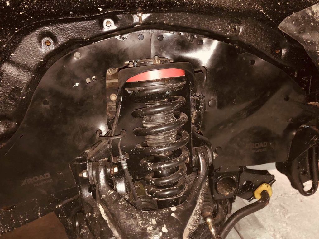 Комплект посиленого брудозахисту моторного відсіку з набором кліпс для Mitsubishi Pajero Sport G2 (2008-2014)