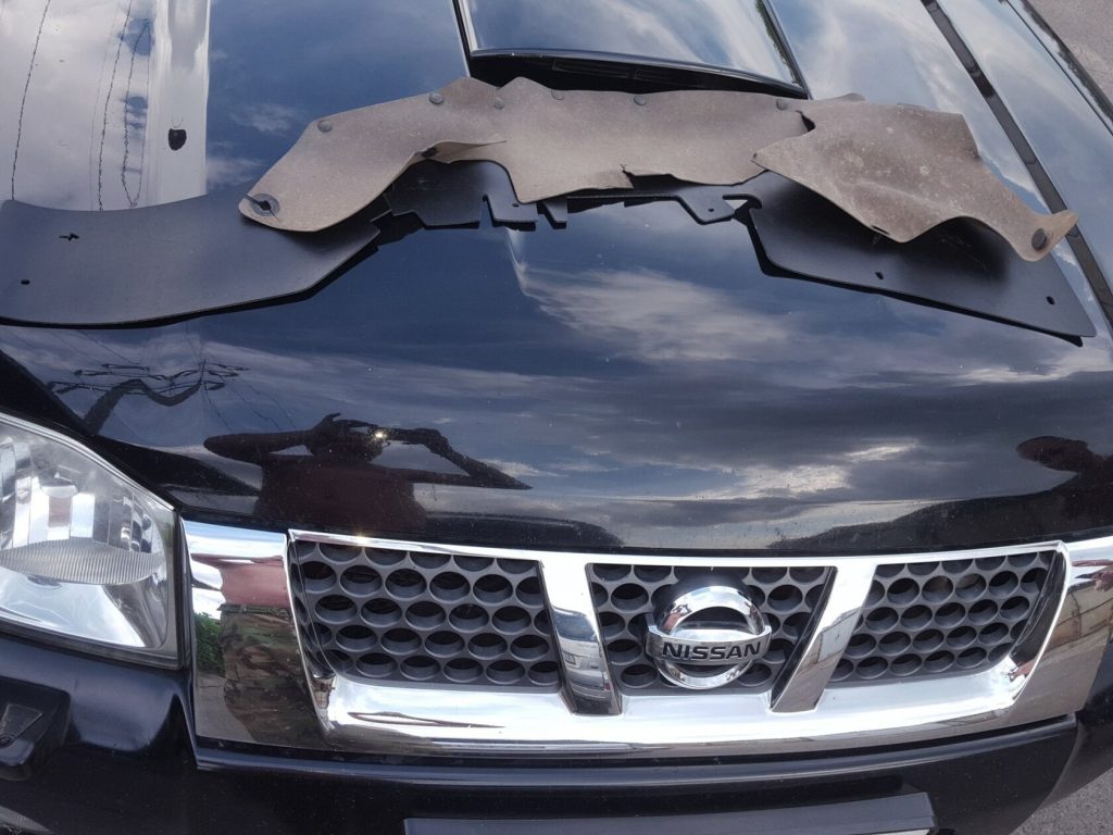 Комплект офроудних пильників моторного відсіку з набором кліпс для Nissan NP300/Navara (1997-2004)