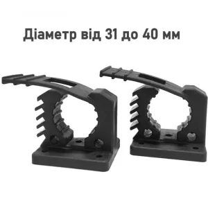 Кріплення Super Fix 31-40 мм для сокири, лопати, ліхтаря, інструменту, зброї, балонного ключа