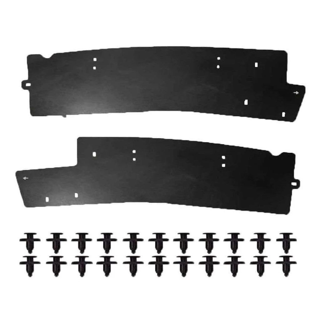 Комплект офроудних пильників задньої арки з набором кліпс для Toyota Hilux G8 (2015-т.ч.)