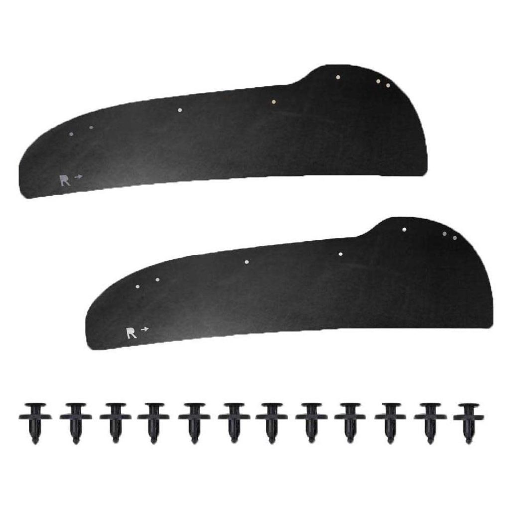 Комплект офроудних пильників задньої арки з набором кліпс для Mitsubishi Pajero Sport G1 (1998-2008)