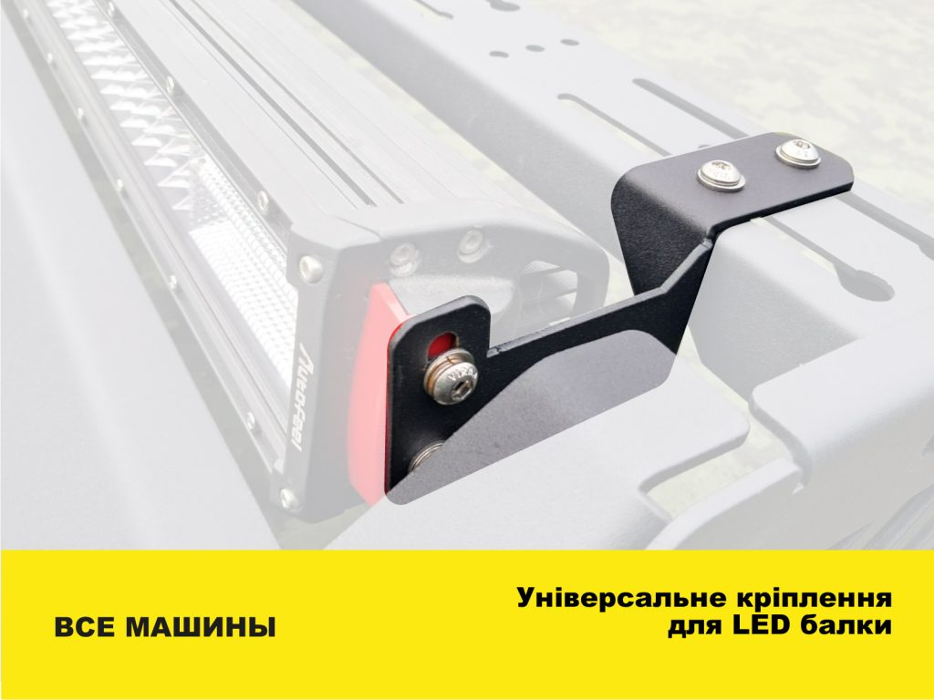Універсальне кріплення для LED балки
