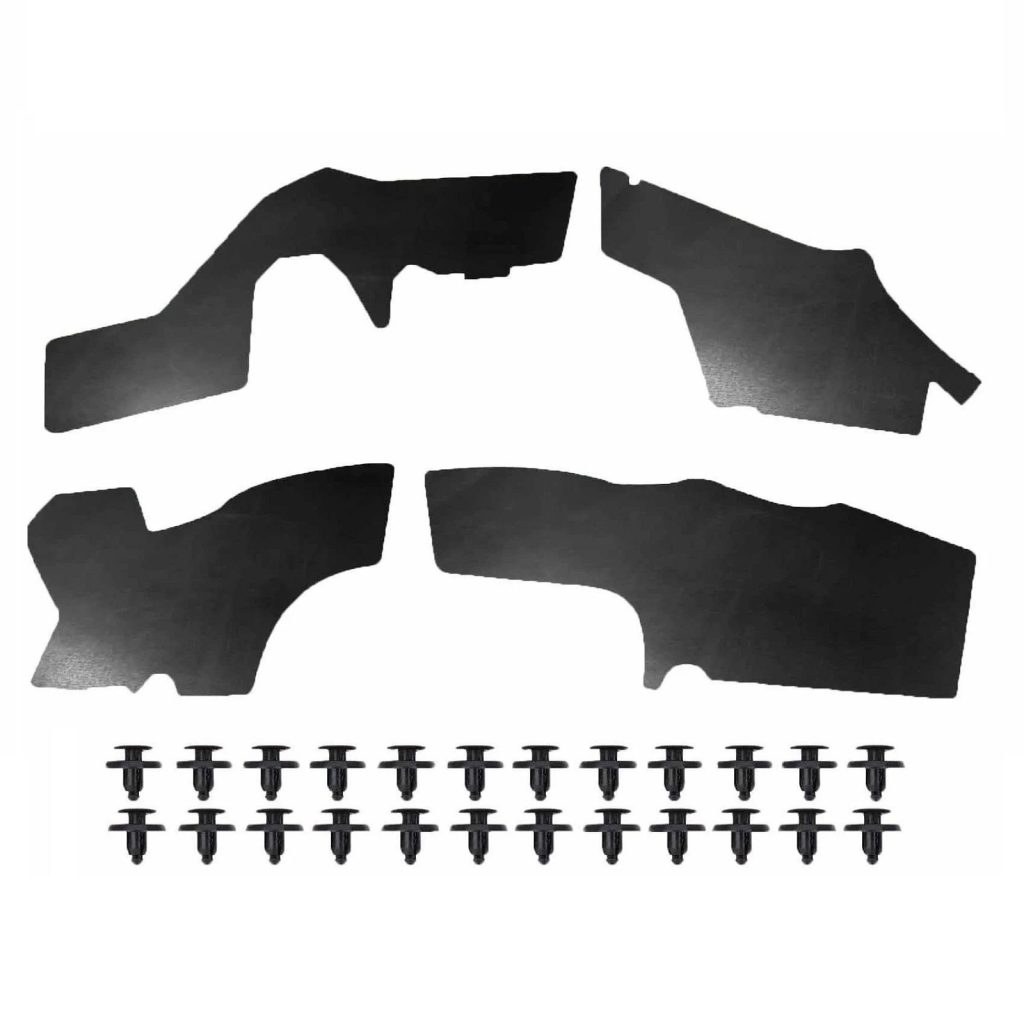 Комплект посиленого брудозахисту моторного відсіку з набором кліпс для Toyota Land Cruiser 105 (1997-2008)