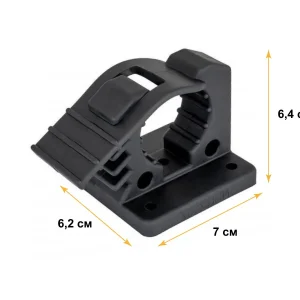 Кріплення Super Fix 31-40 мм для сокири, лопати, ліхтаря, інструменту, зброї, балонного ключа