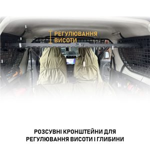 Полиця під стелю в багажник Suzuki Jimny JB23/JB33/JB43/JB53 (1998-2018)