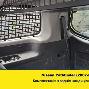 Модульна система зберігання Molle (Молле) для вікон багажника Nissan Pathfinder (2007-2012)