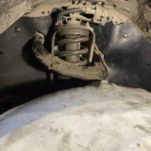 Комплект посиленого брудозахисту моторного відсіку з набором кліпс для Toyota FJ Cruiser (2005+)