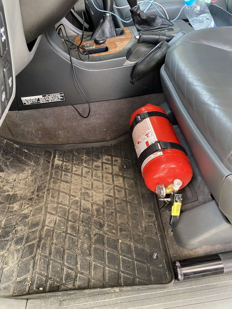 Молле панель під переднє сидіння Toyota / Lexus