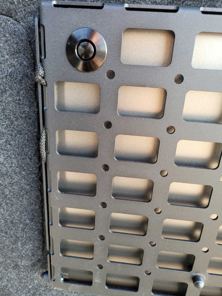 Відкидний стіл на двері багажника Toyota Land Cruiser Prado 150/Lexus GX 460, короткий