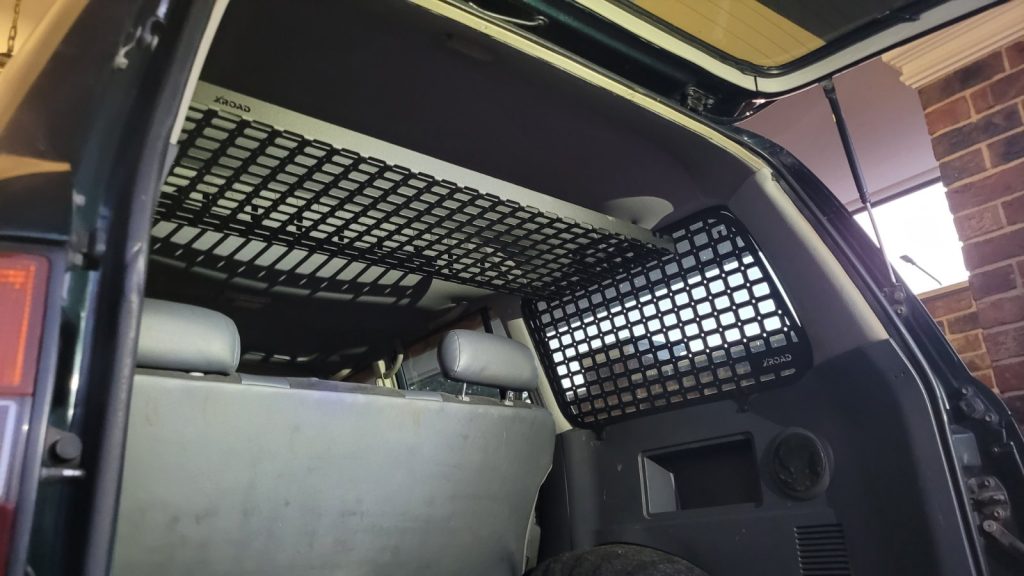 Модульна система зберігання Molle (Молле) для вікон багажника Toyota Land Cruiser 80