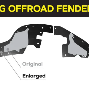 Комплект посиленого брудозахисту моторного відсіку з набором кліпс для Lexus LX 200 (2008-т.ч.)