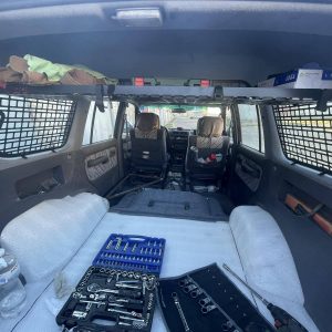 Модульна система зберігання Molle (Молле) для вікон багажника Toyota Land Cruiser Prado 90