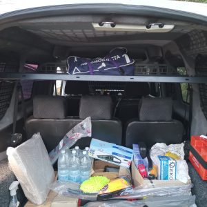 Модульна система зберігання Molle (Молле) для вікон багажника Volkswagen Caddy (2003-2020)