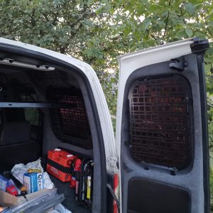 Модульна система зберігання Molle (Молле) для вікон багажника Volkswagen Caddy (2003-2020)