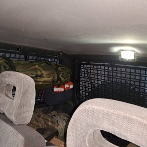 Панель Молле на вікно дверей багажника Mitsubishi Pajero Wagon 2