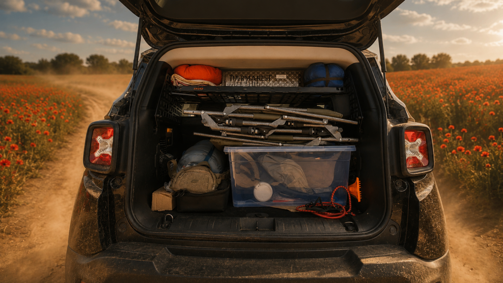 Полиця в багажник Jeep Renegade (2014+)