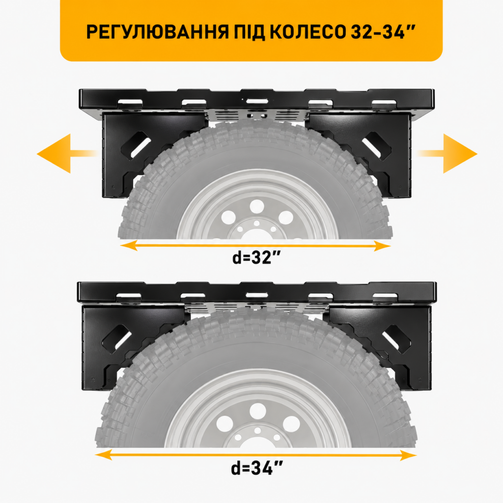 Платформа-кошик XRoad на запасне колесо