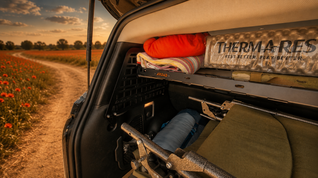 Модульна система зберігання Molle (Молле) для вікон багажника Jeep Renegade (2014+)