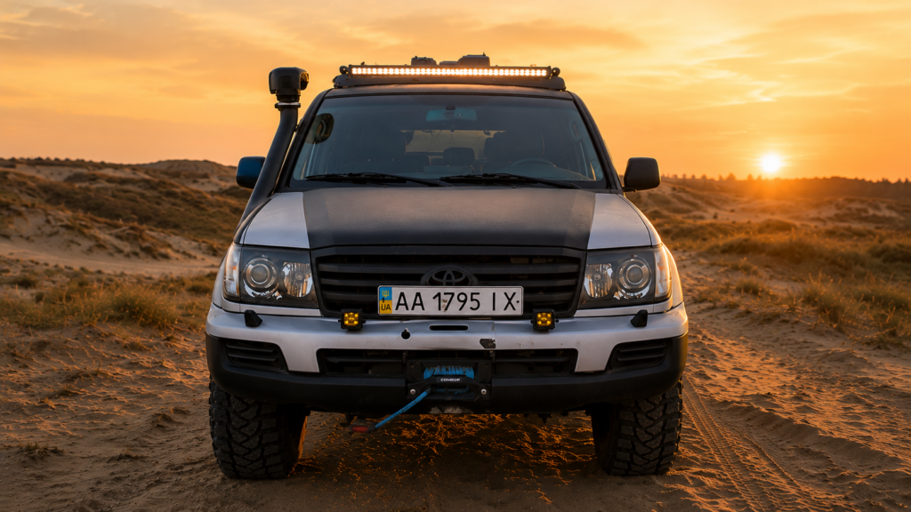 Експедиційний багажник на Toyota Land Cruiser 100
