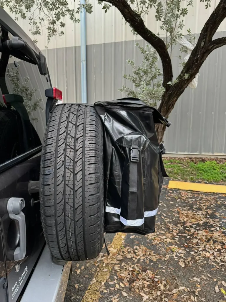Сумка на запасне колесо двері багажника