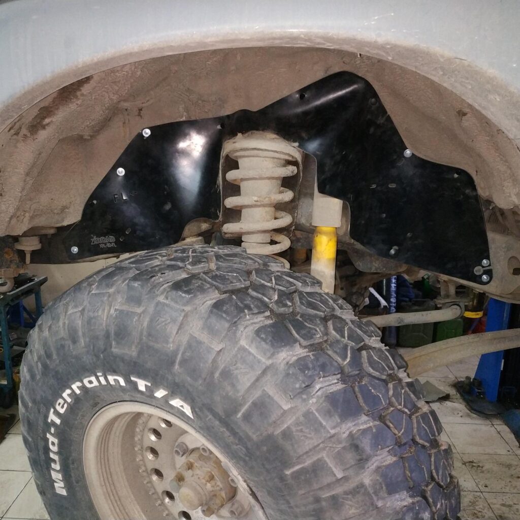 Комплект офроудних пильників моторного відсіку з набором кліпс для Toyota Land Cruiser 80