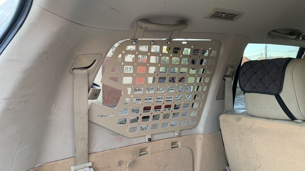 Модульна система зберігання Molle (Молле) для вікон багажника Toyota Land Cruiser Prado 120 / Lexus GX470