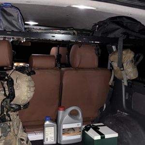 Полиця під стелю в багажник для Toyota Land Cruiser Prado 120