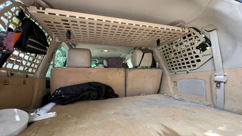 Полиця під стелю в багажник для Toyota Land Cruiser Prado 120