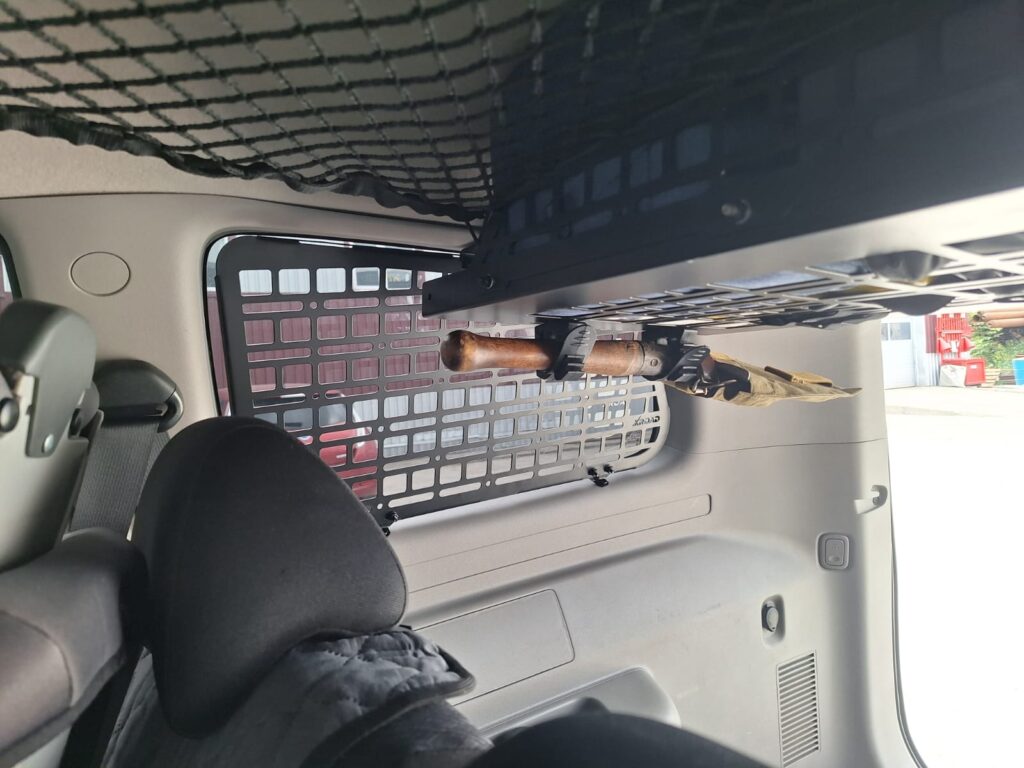 Модульна система зберігання Molle (Молле) для вікон багажника Mitsubishi Pajero Sport 2
