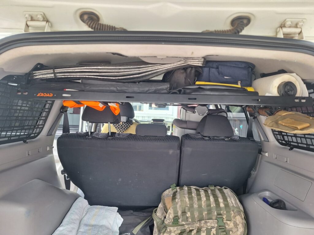 Модульна система зберігання Molle (Молле) для вікон багажника Mitsubishi Pajero Sport 2
