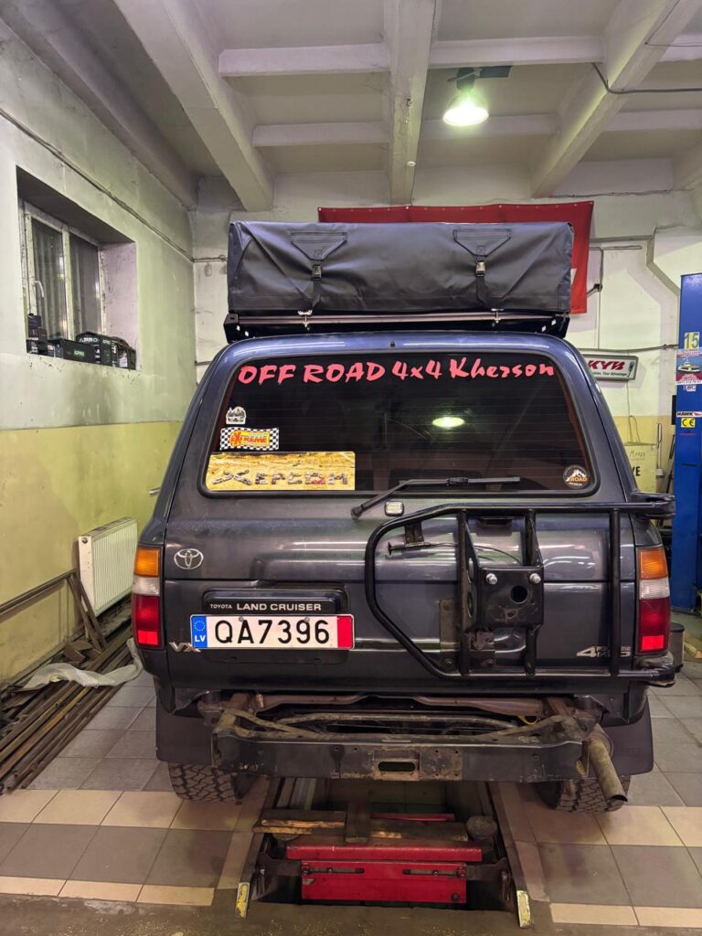 Експедиційний багажник-платформа XRoad для Toyota Land Cruiser 80 (1990-1997)