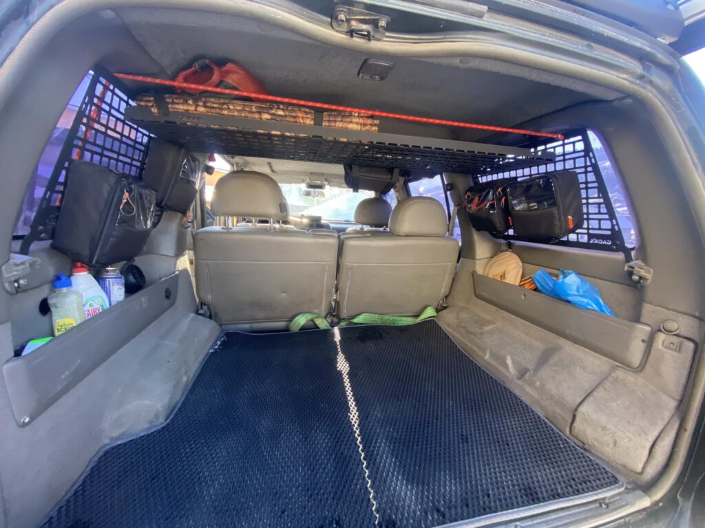 Полиця під стелю в багажник для Nissan Patrol Y60