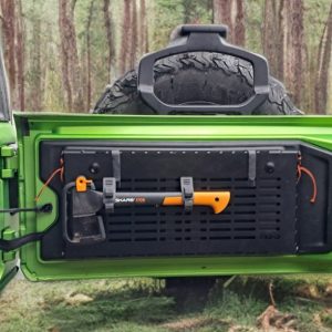 Відкидний стіл на двері багажника Jeep Wrangler — експедиційний складний стіл MOLLE без свердління