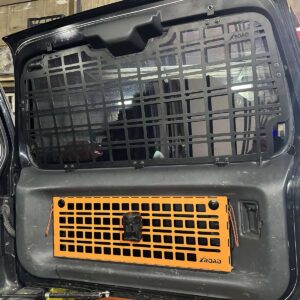 Модульна система зберігання Molle (Молле) для вікон багажника Suzuki Jimny JB23/JB33/JB43/JB53 (1998-2018)