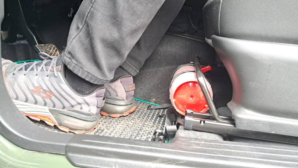 Молле панель під переднє сидіння Toyota / Lexus