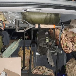 Полиця під стелю в багажник Toyota Land Cruiser Prado 90