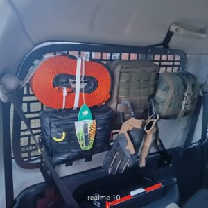 Модульна система зберігання Molle (Молле) для вікон багажника Mitsubishi Pajero Sport 3
