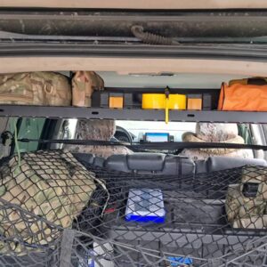 Модульна система зберігання Molle (Молле) для вікон багажника Nissan Pathfinder (2007-2012)