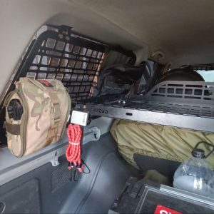 Модульна система зберігання Molle (Молле) для вікон багажника Mitsubishi Pajero Sport 1