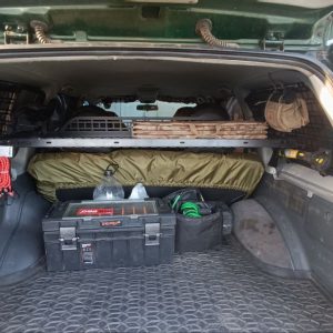 Модульна система зберігання Molle (Молле) для вікон багажника Mitsubishi Pajero Sport 1