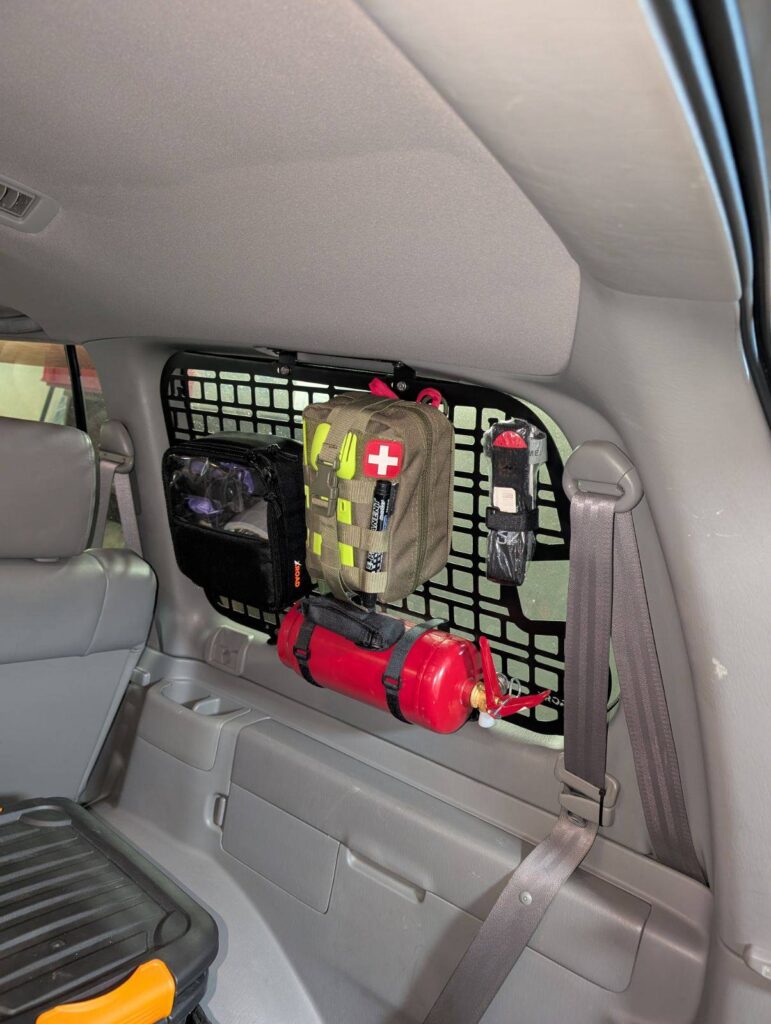 Молле панелі для вікон багажника Toyota Land Cruiser 100