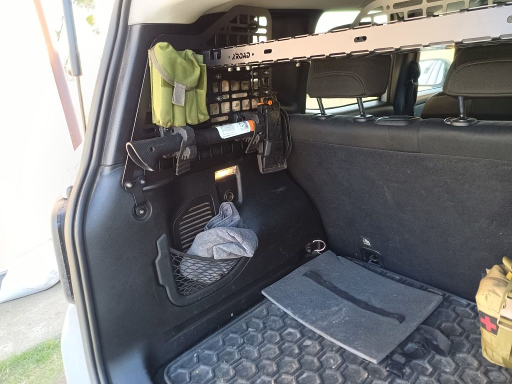 Модульна система зберігання Molle (Молле) для вікон багажника Jeep Renegade (2014+)