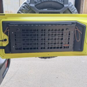 Відкидний стіл на двері багажника Jeep Wrangler — експедиційний складний стіл MOLLE