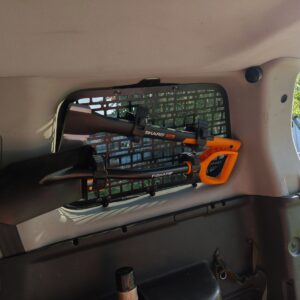 Модульна система зберігання Molle (Молле) для вікон багажника Nissan Pathfinder (2007-2012)