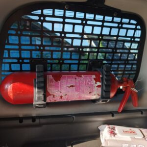 Модульна система зберігання Molle (Молле) для вікон багажника Nissan Pathfinder (2007-2012)