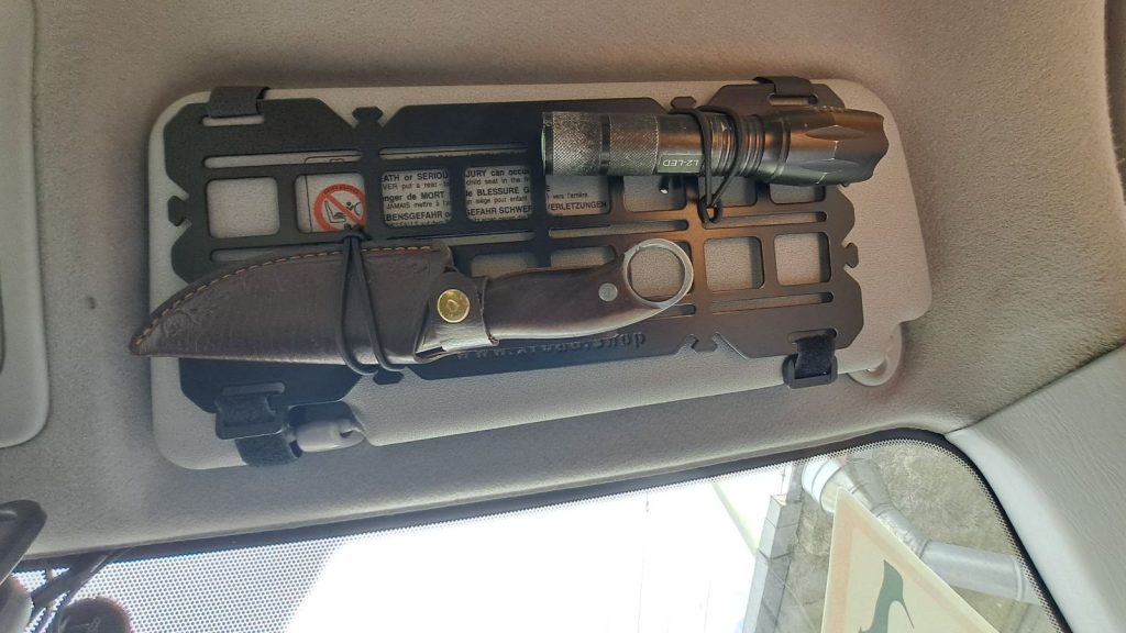 Універсальна Молле (Molle) панель на піддашок від сонця. Розмір 35×13 см